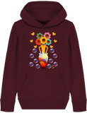 Vase en Folie - Le Sweat à Capuche Bio qui Fait Éclore le Bonheur !