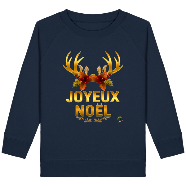 Sweat col rond pour filles - Joyeux Noël de Florine R