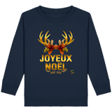 Sweat col rond pour filles - Joyeux Noël de Florine R