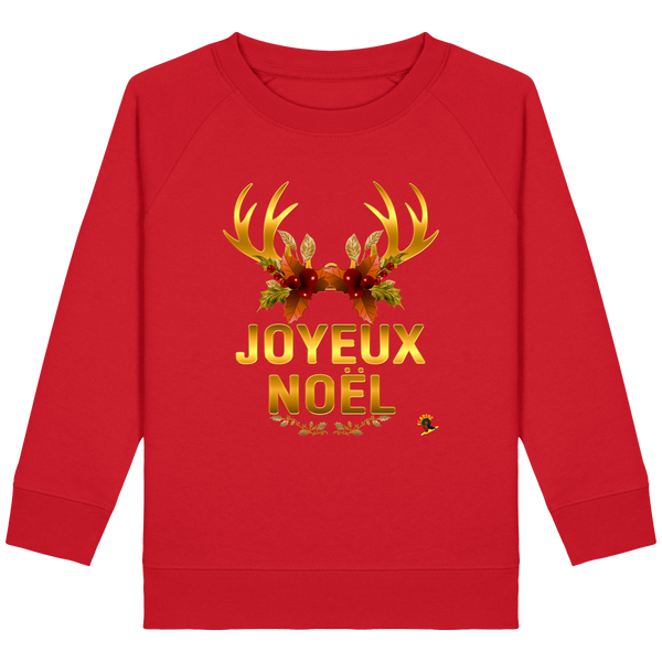 Sweat col rond pour filles - Joyeux Noël de Florine R