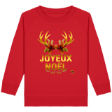 Sweat col rond pour filles - Joyeux Noël de Florine R