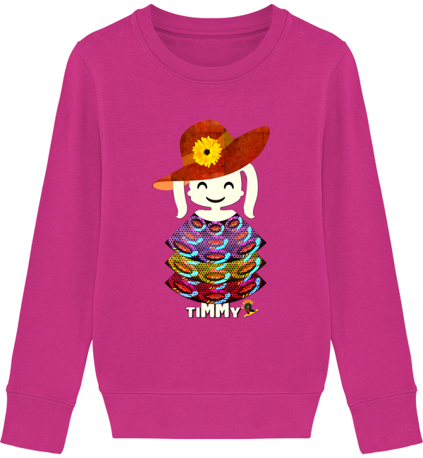 Plongez dans le Monde Magique de Timmy - Le Sweat Col Rond Fille de Florine R !