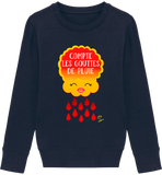 Compte les Gouttes de Pluie - Le Sweat Col Rond Qui Fait Chanter la Douce Pluie !