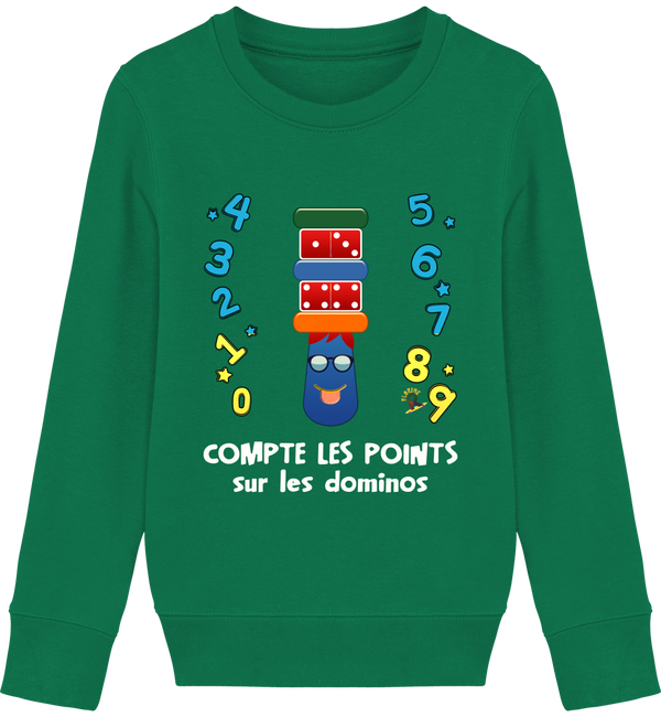 Compte les Points sur les Dominos - Le Sweat qui Allie Confort et Style Aventureux !