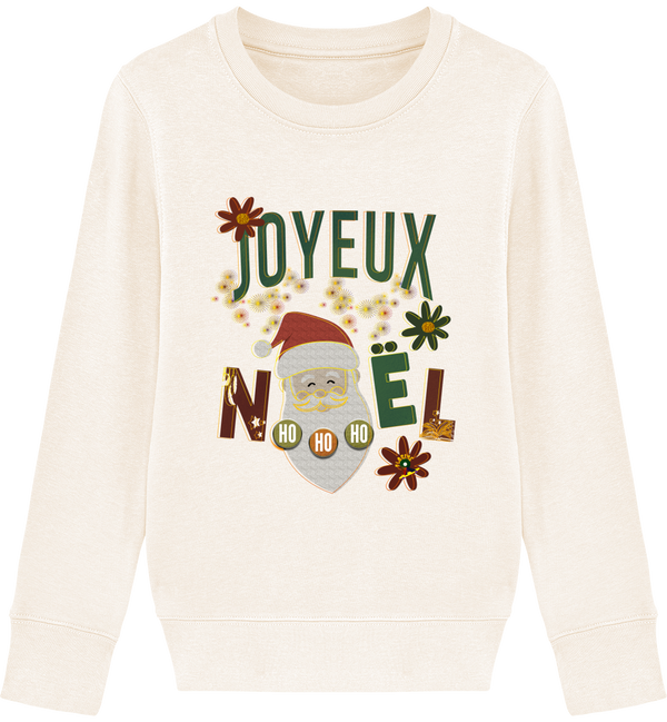 Sweat col rond pour filles - Joyeux Noël de Florine R