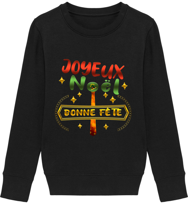 Sweat col rond pour garçons - Joyeux Noël de Florine R